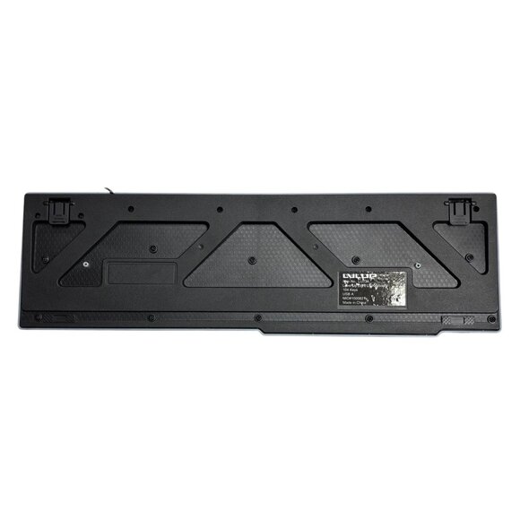 Lvlup Light-Up Keyboard USB-A 104 Keys Black Wired Gaming Computer Accessory - Picture 2 of 6